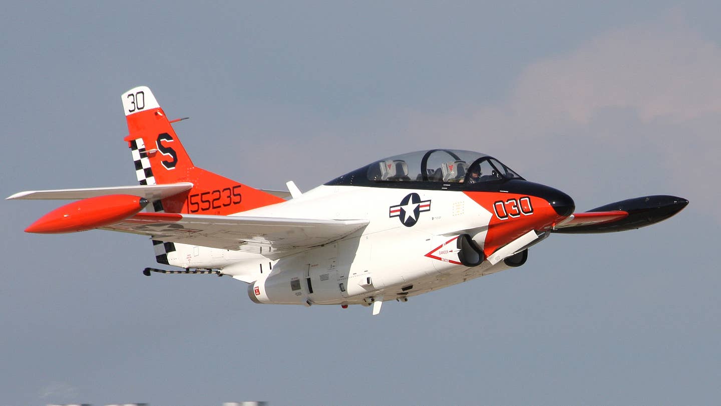 Ex-Marine Pilot Allegedly Tried To Source T-2 Carrier Trainer Jet For China