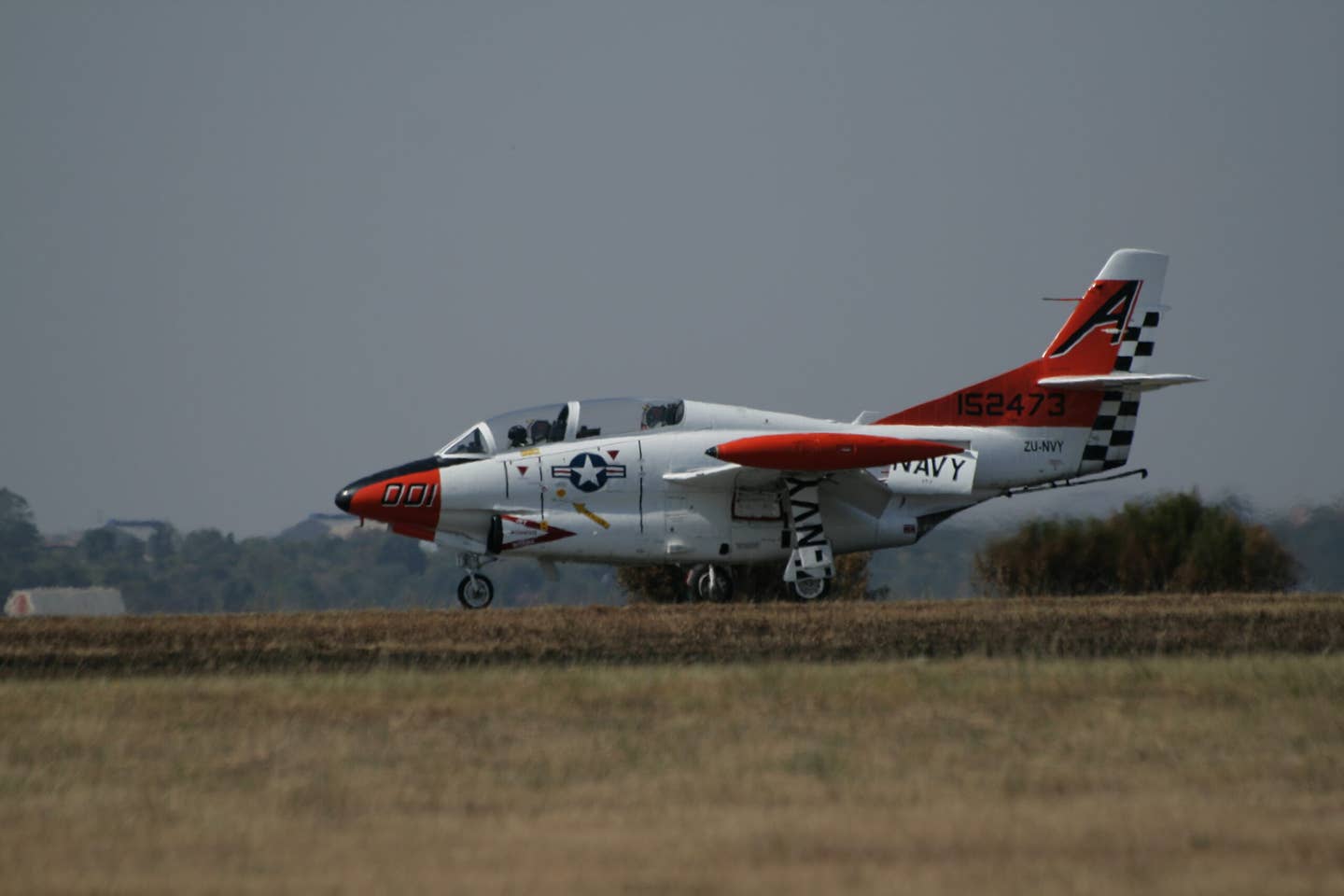 T-2B Buckeye ZU-NVY, at the Swartkop Airshow in South Africa in 2012. <em>NJR ZA/Wikimedia Commons</em>