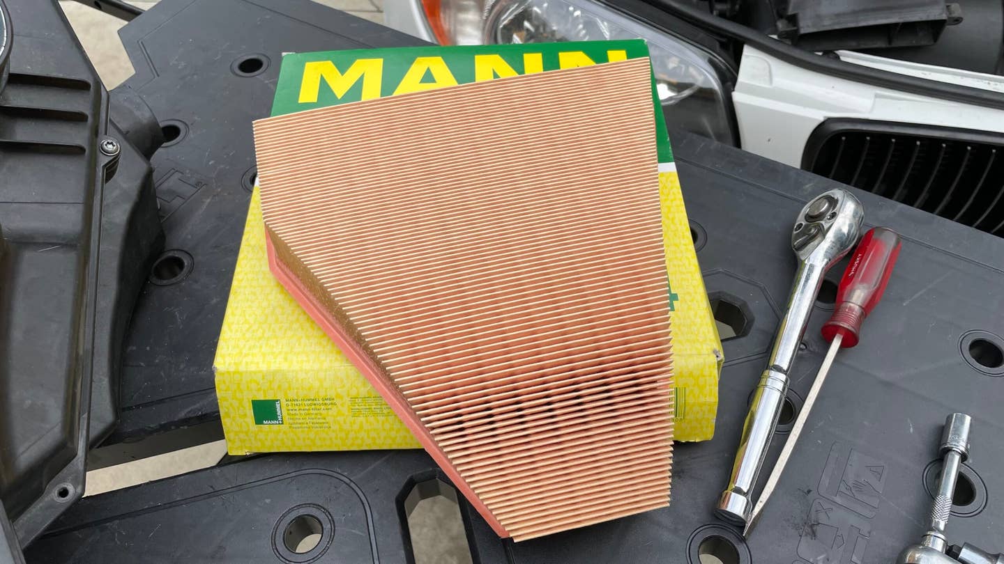 how to change air filter car thedrive.com
