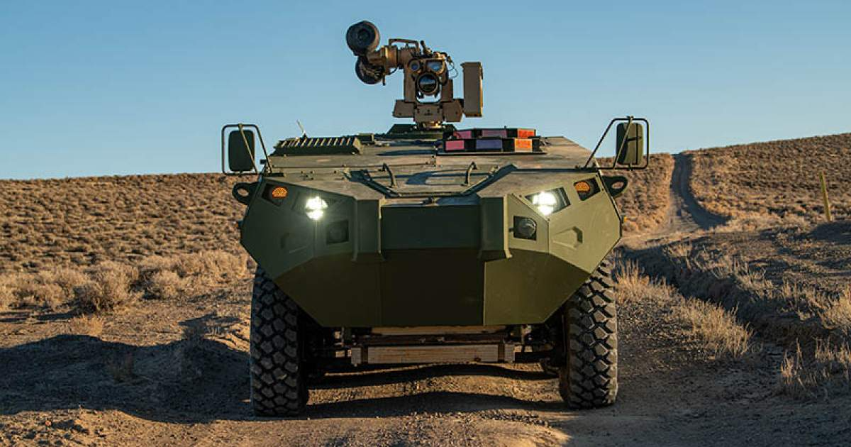 A front view of the Cottonmouth prototype as seen on Textron's website.<em> Credit: Textron</em>