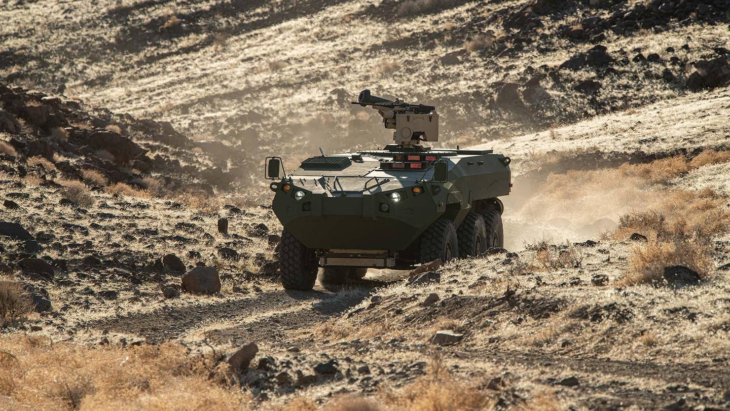The Cottonmouth ARV prototype as seen on Textron's website. <em>Credit: Textron</em>