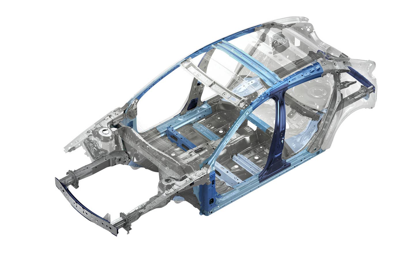 The current Mazda 3's body structure. <em>Mazda</em>
