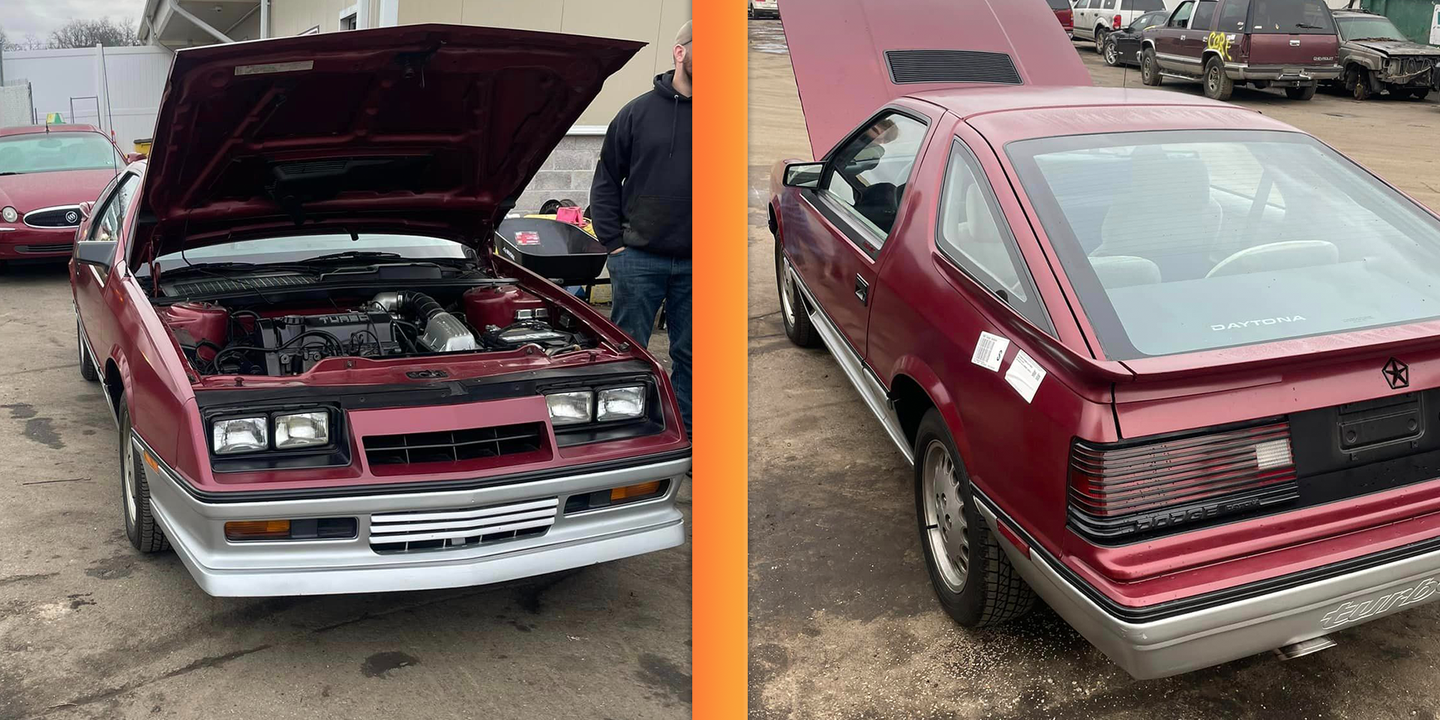 Did This Mint 1985 Chrysler Daytona Get Accidentally Parted Out at a Salvage Yard?