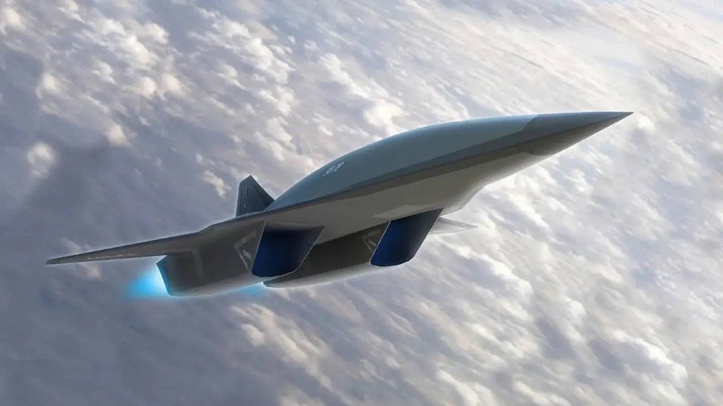 A rendering of the proposed SR-72. <em>Lockheed Martin</em>
