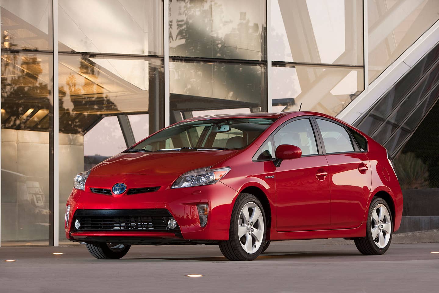 The 2012 Toyota Prius came a close second to the Chevy Impala in the study results. <em>Toyota</em>