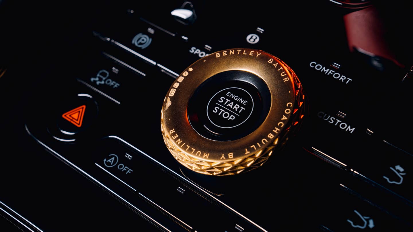 The Bentley Mulliner Batur Has 3D-Printed Gold Interior Accents