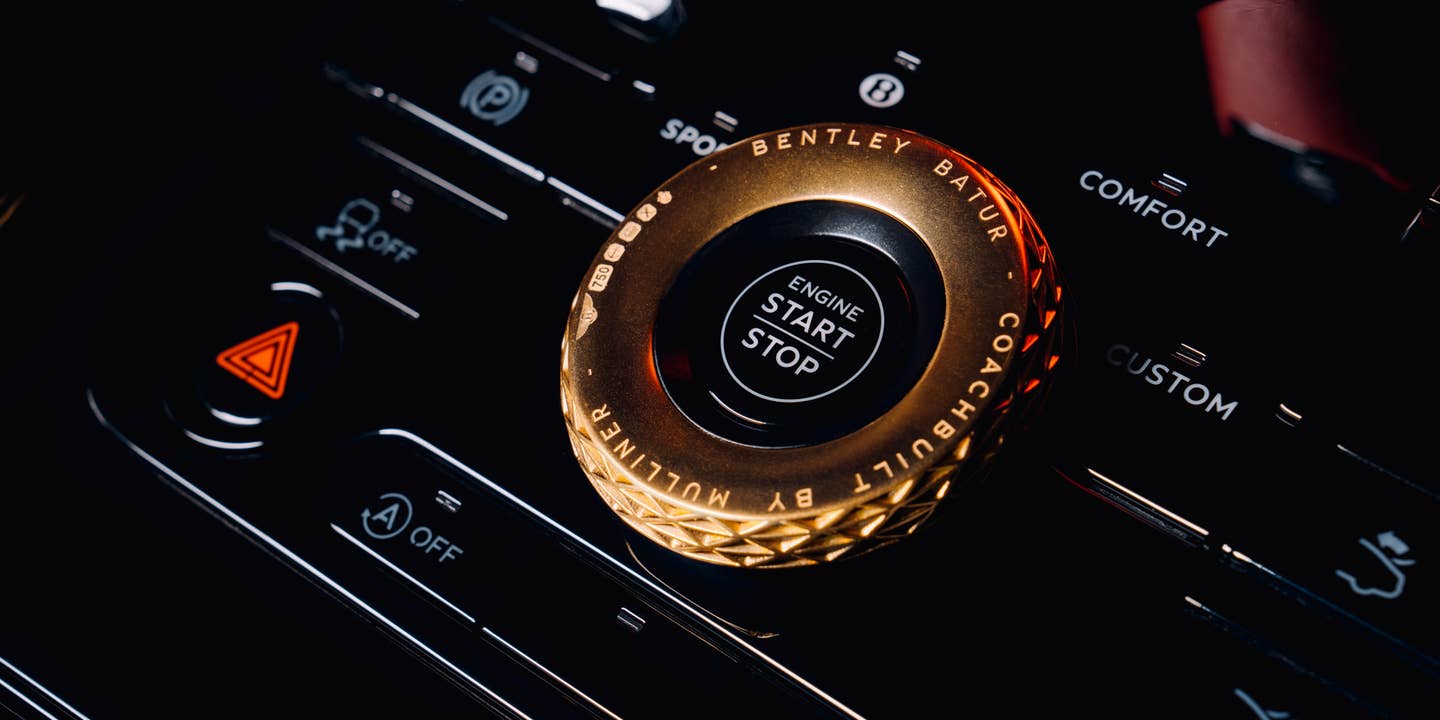 The Bentley Mulliner Batur Has 3D-Printed Gold Interior Accents