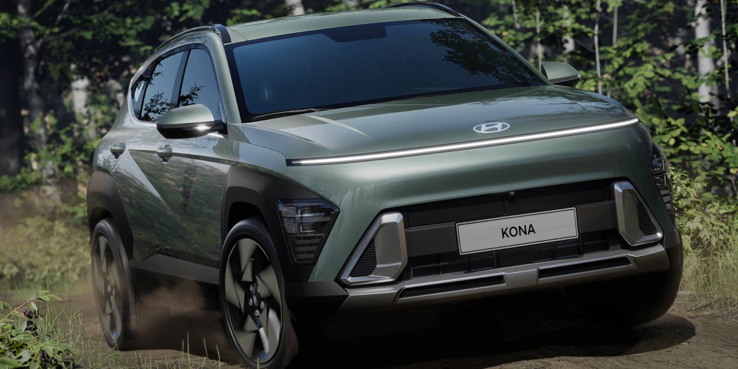 The 2024 Hyundai Kona Prioritizes EV but Doesn’t Ditch Hybrid or ICE