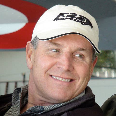 James E. Brown III, or “JB,” when he was the lead F-22A Raptor test pilot in January 2010. <em>Skeet Shooter/Wikimedia Commons</em>