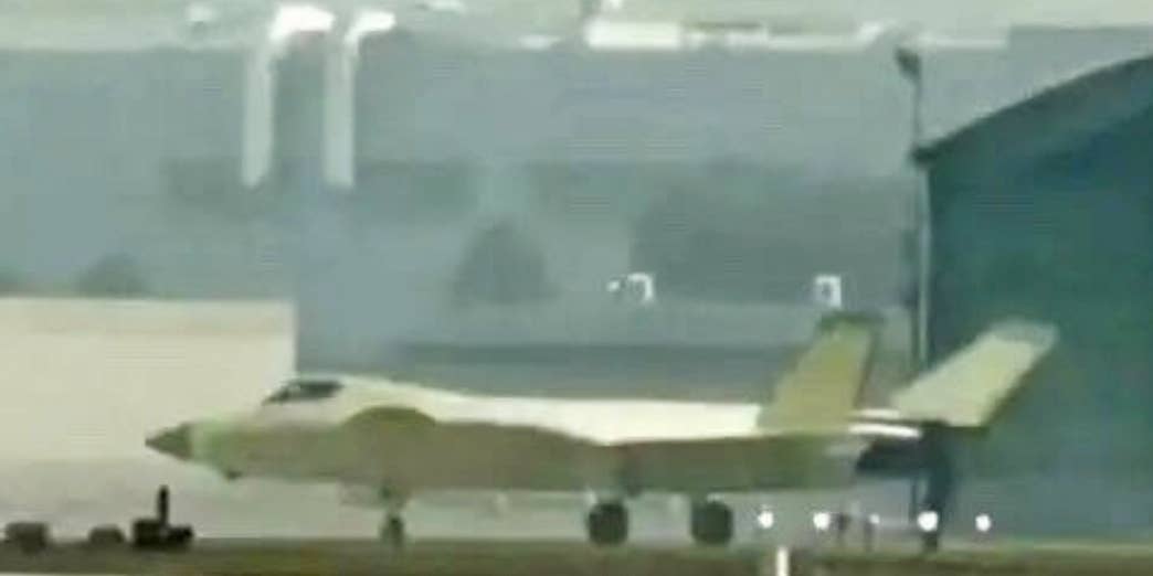 This Could Be Our First Glimpse Of China’s Enhanced J-20 Stealth Fighter