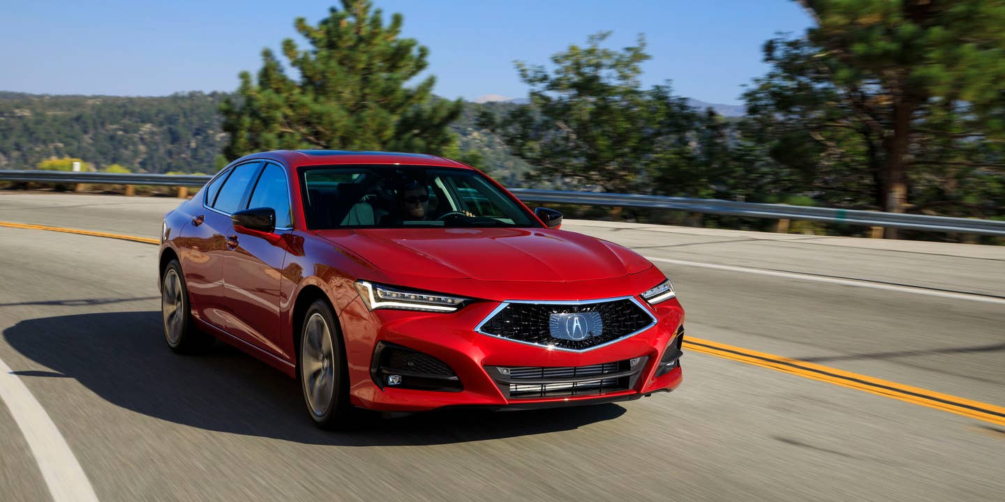 Acura Recalls 19 TLXs Because a Robot May Have Cut the Tires