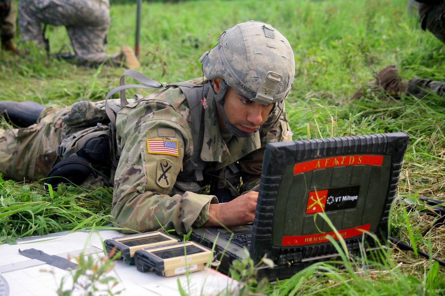 The Pentagon, through the U.S. Army Contracting Command, is seeking potential sources for an international version of the Army's Advanced Field Artillery Tactical Data System (AFATDS) for Ukraine, Latvia and Taiwan. (U.S. Army photo)