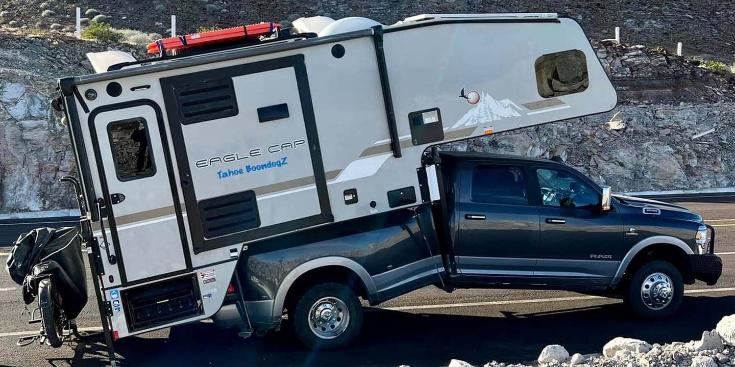 Broken Ram 3500 Dually Shows a Camper Can Still Overload a Big Truck