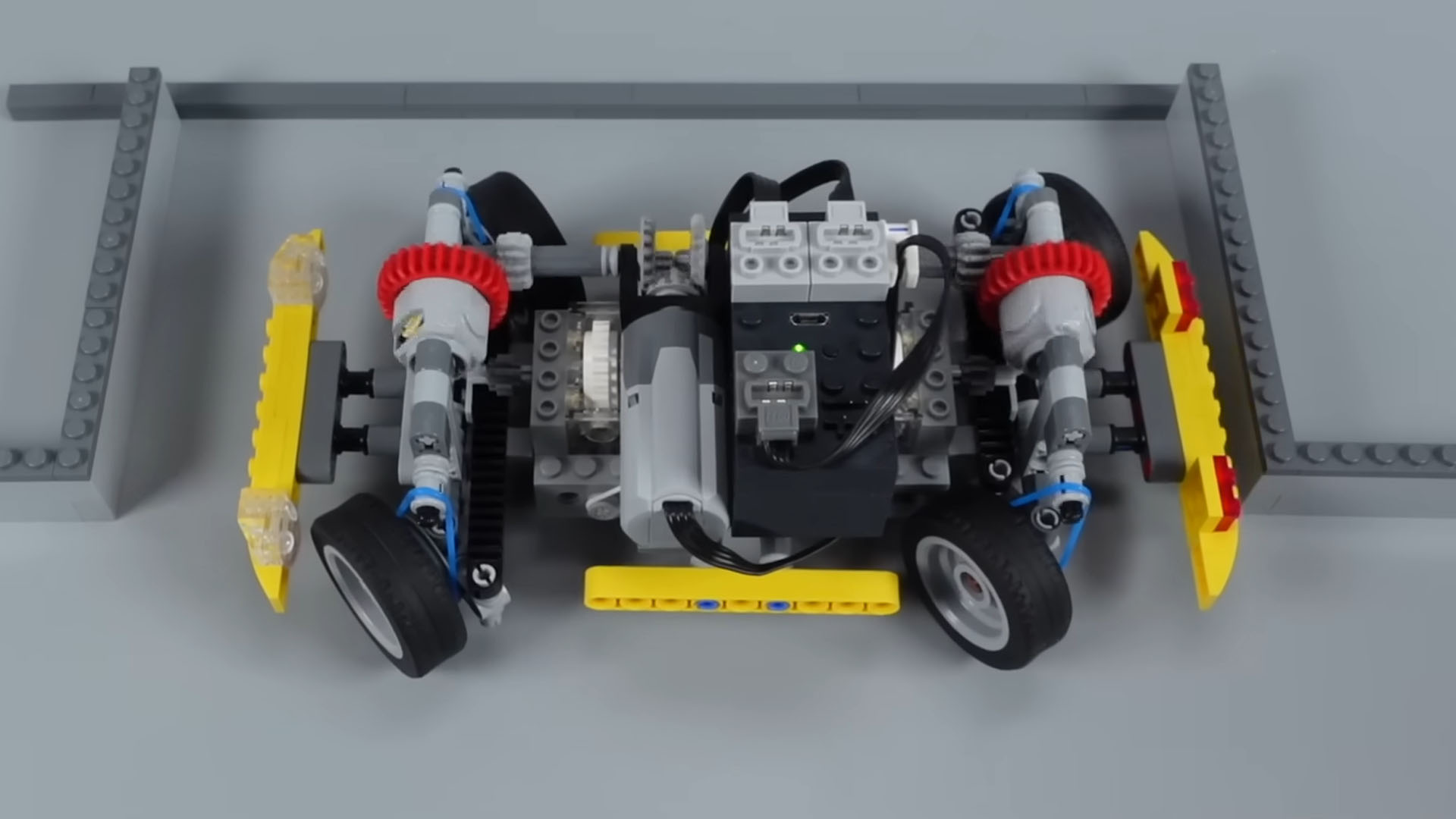Watch a Lego Car Evolve Into the World's Parallel Parker
