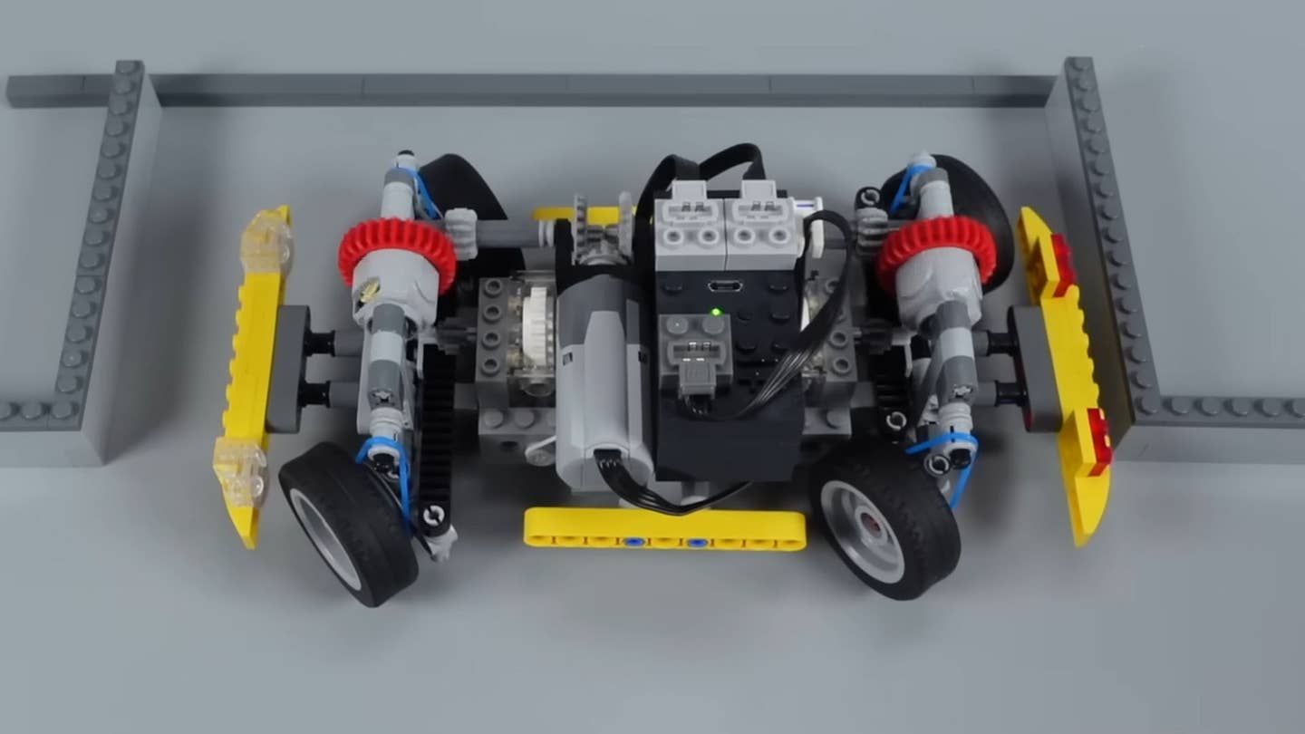 Watch a Lego Car Gradually Evolve Into the World’s Best Parallel Parker