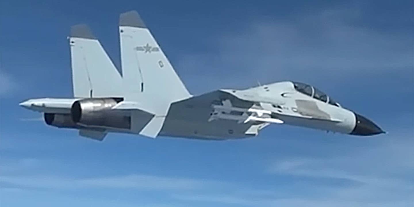 Pentagon Releases Video Of Chinese J-11 Fighter Making ‘Unsafe Intercept’ On U.S. Jet