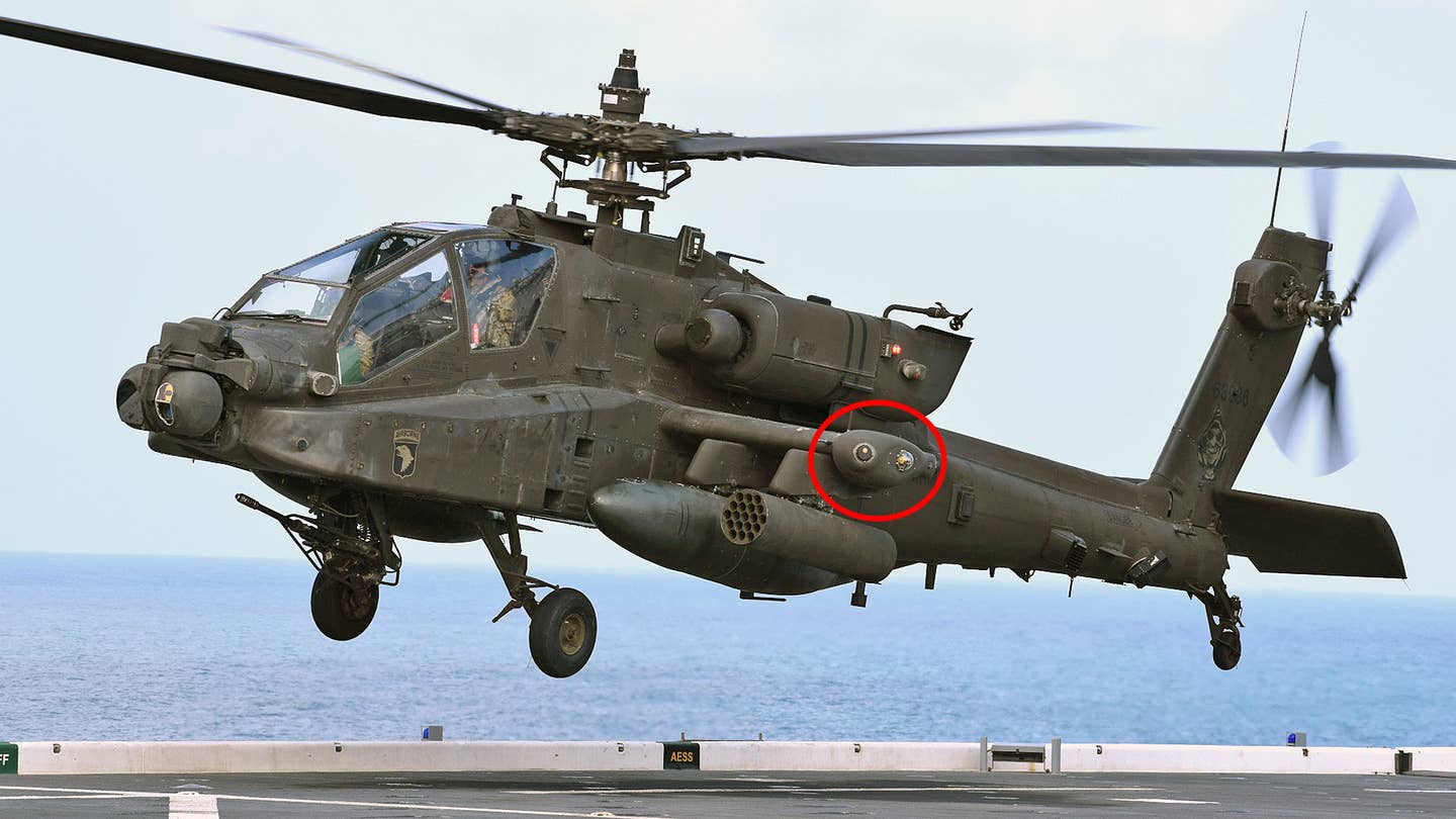 U.S. Army AH-64E Apaches Now Flying With New Laser Countermeasures