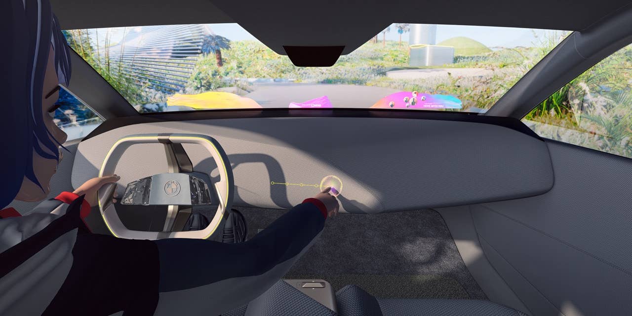BMW’s ‘Dee’ Virtual Assistant Is Like the Metaverse With a Steering Wheel
