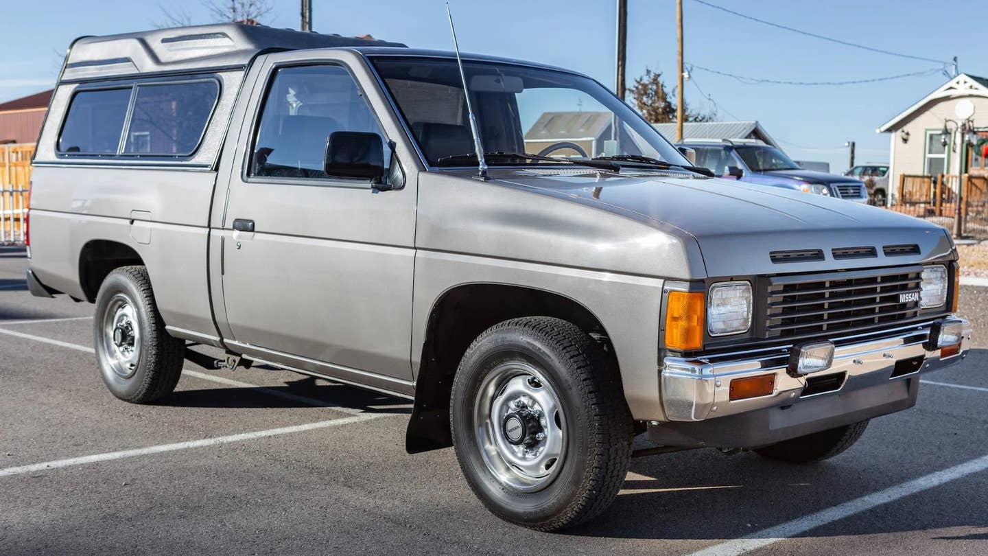 1987 Nissan Hardbody With 1,092 Miles May Be Your Last Chance at a New Tiny Truck