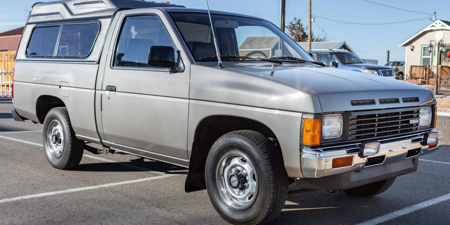 1987 Nissan Hardbody With 1,092 Miles May Be Your Last Chance at a New Tiny Truck