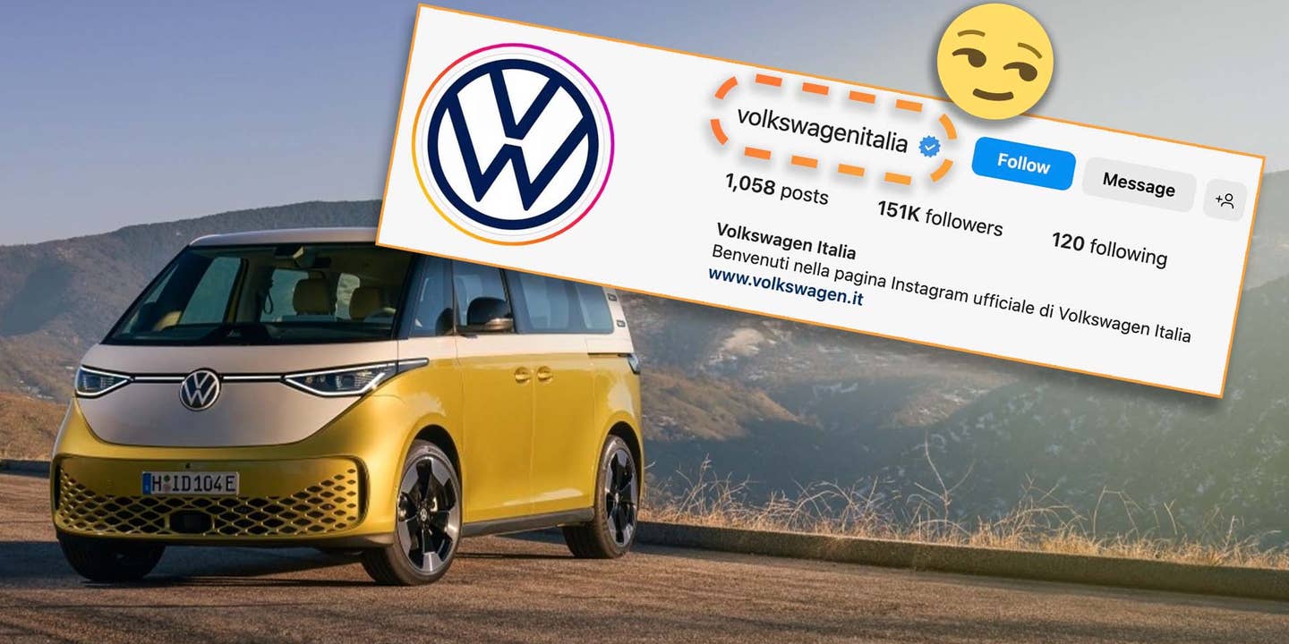Yes, VW Italy Knows Its Instagram Handle Says ‘Genitalia’