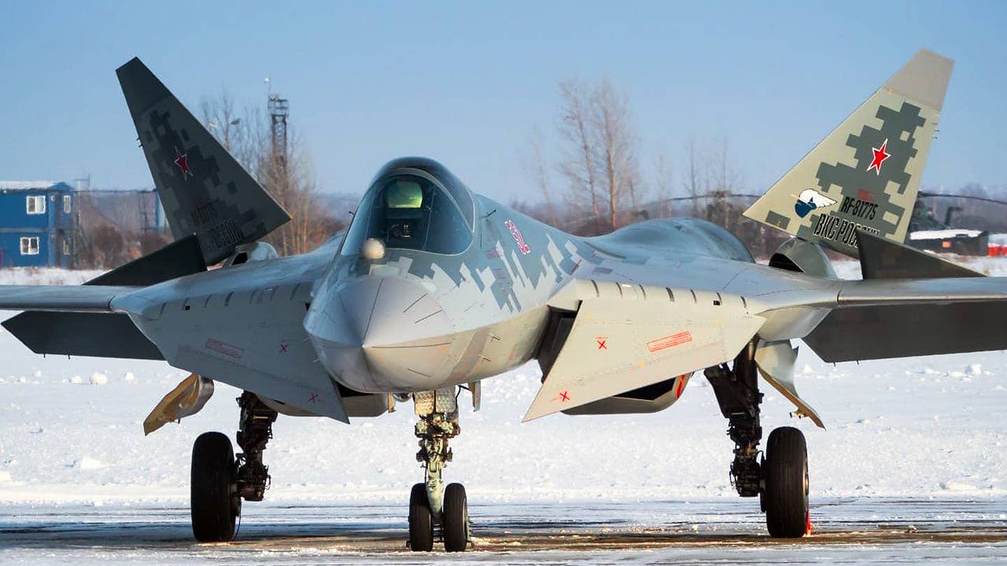 Su-57 Felon Fighters Are Flying Ukraine Combat Missions: U.K. Intel