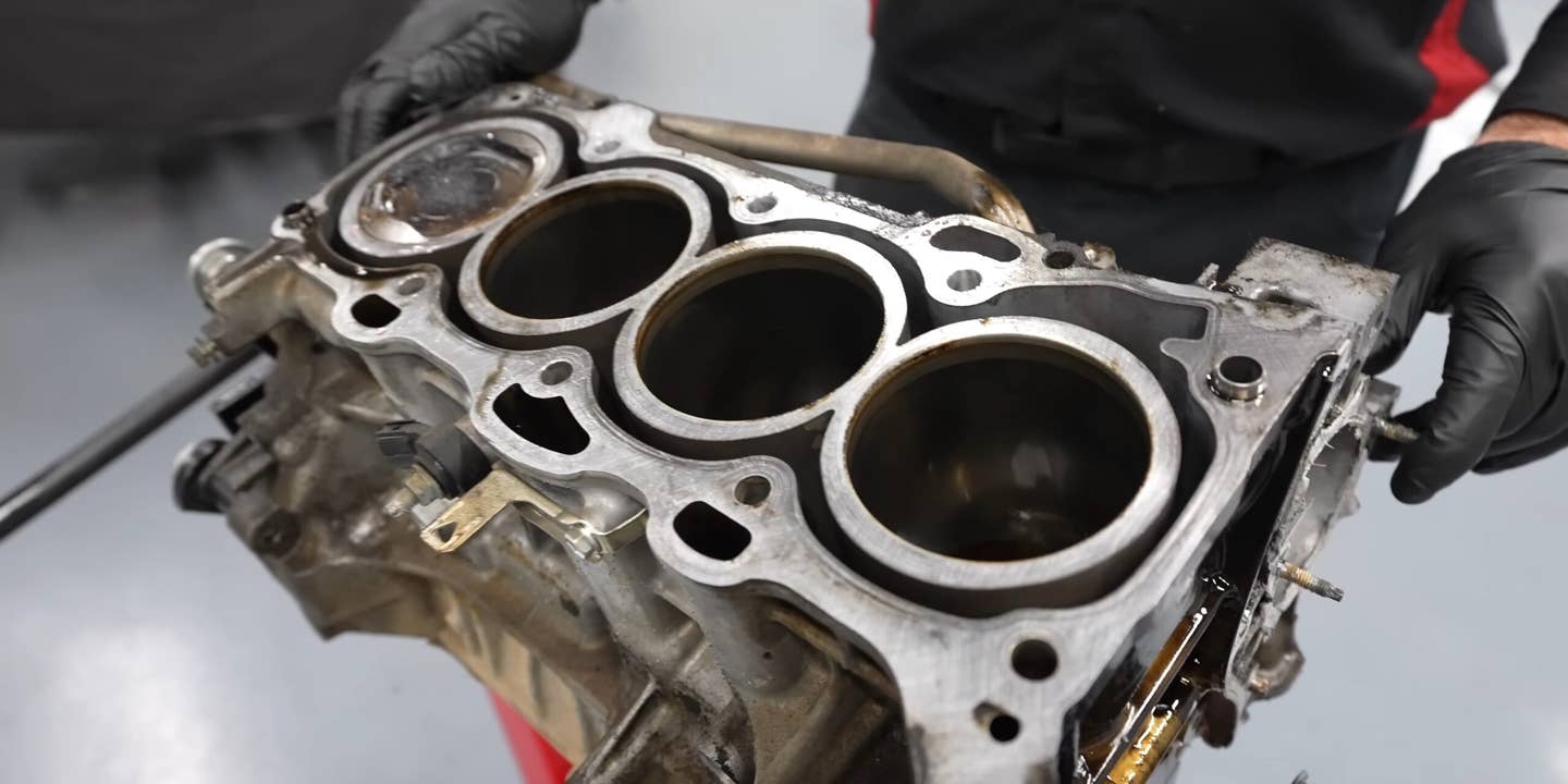 Watch This Teardown of a 300,000-Mile Toyota Camry Engine