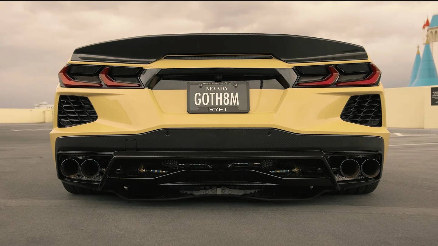 Listen to This C8 Corvette Equipped With a Handmade Titanium Exhaust System