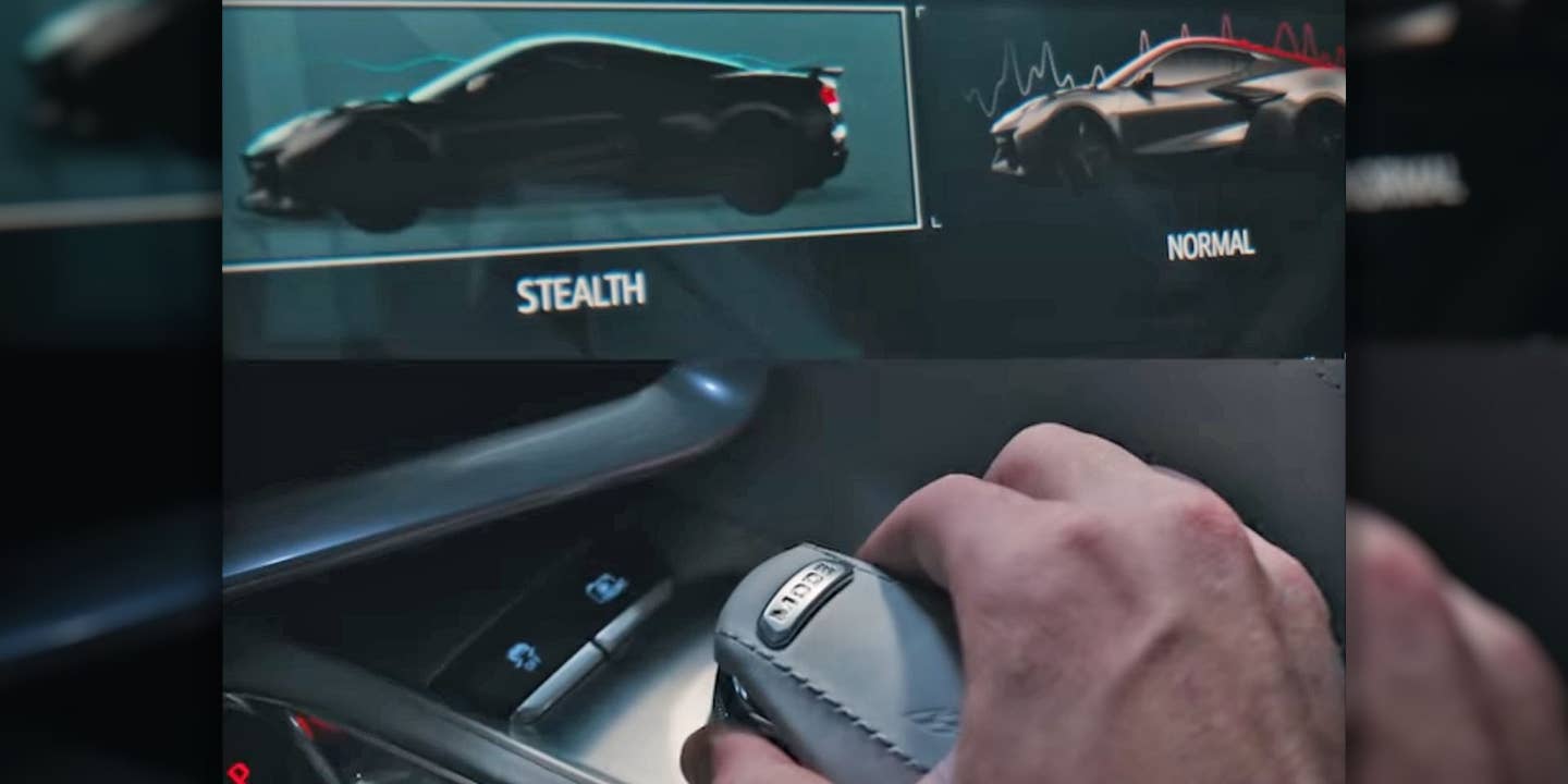 2024 Chevy Corvette E-Ray Shows Off ‘Stealth’ All-Electric Driving Mode