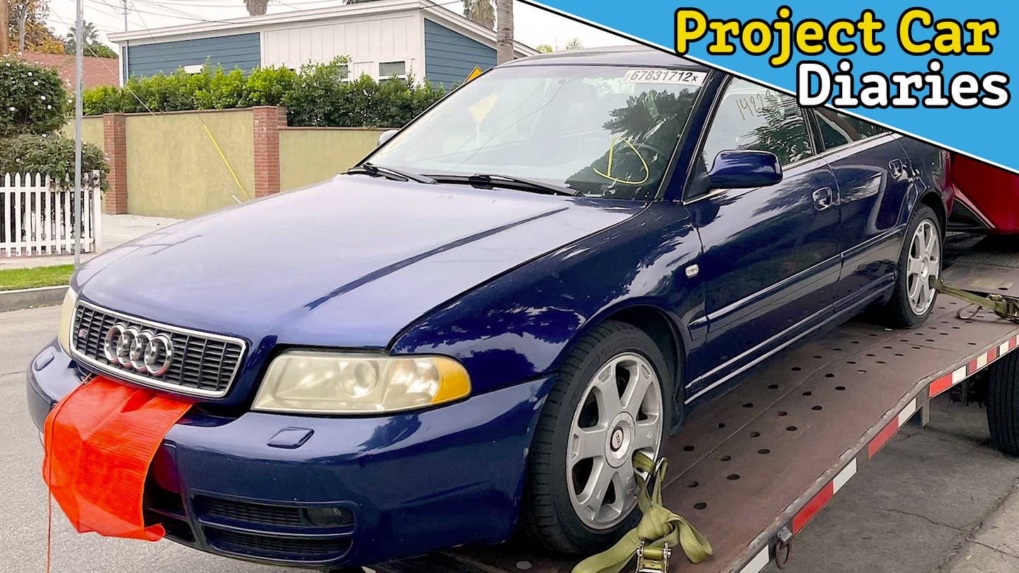 Project Car Diaries: I Won a $925 Audi S4 and I Swear It’s Not That Bad