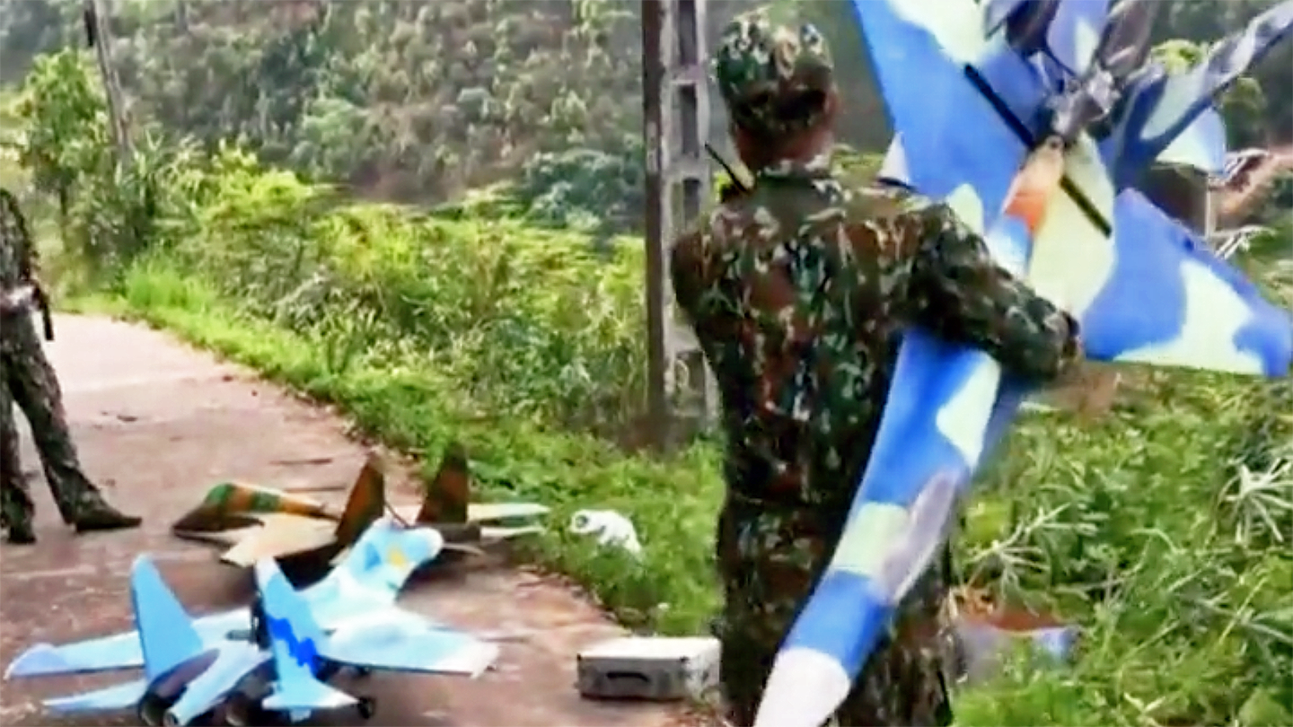 Vietnamese Soldiers Train With Radio-Controlled ‘Adversary’ Planes