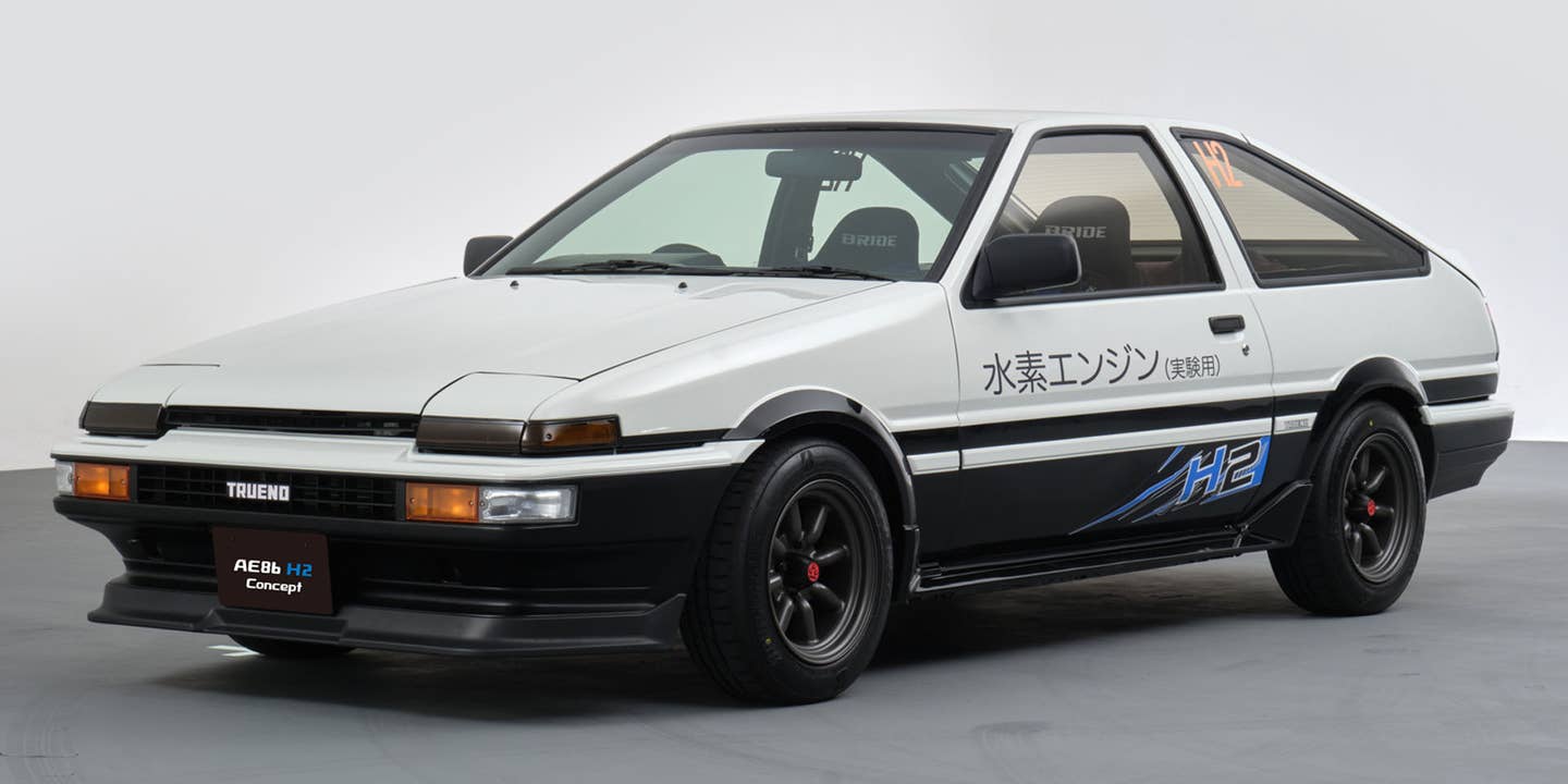 Toyota Built a Hydrogen-Burning AE86 to Promise Enthusiasts a Future