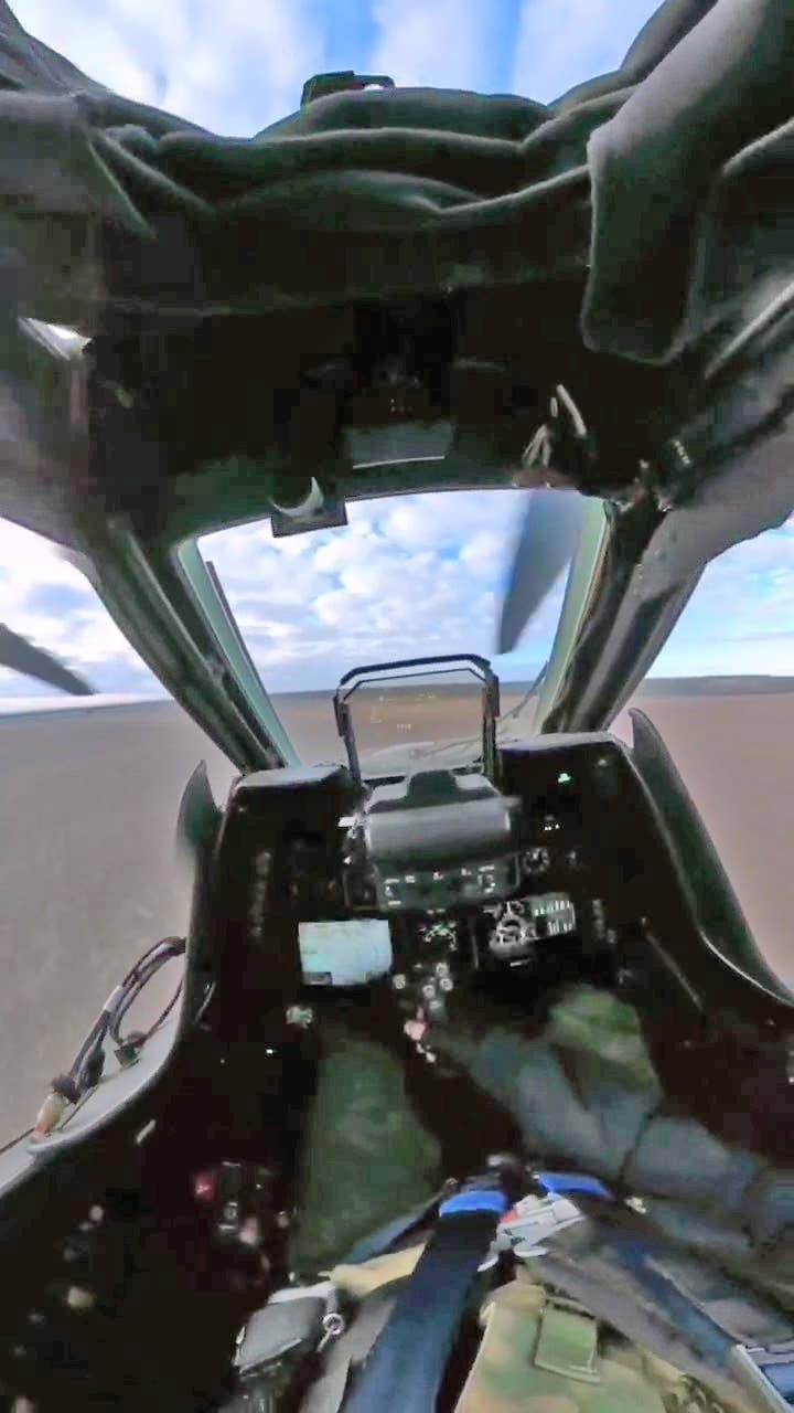 The Mi-28NM pilot’s cockpit. <em>Fighterbomber</em>