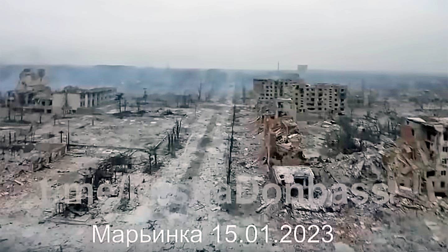 Ukraine Situation Report: The Urban Hellscape That Is Maryinka