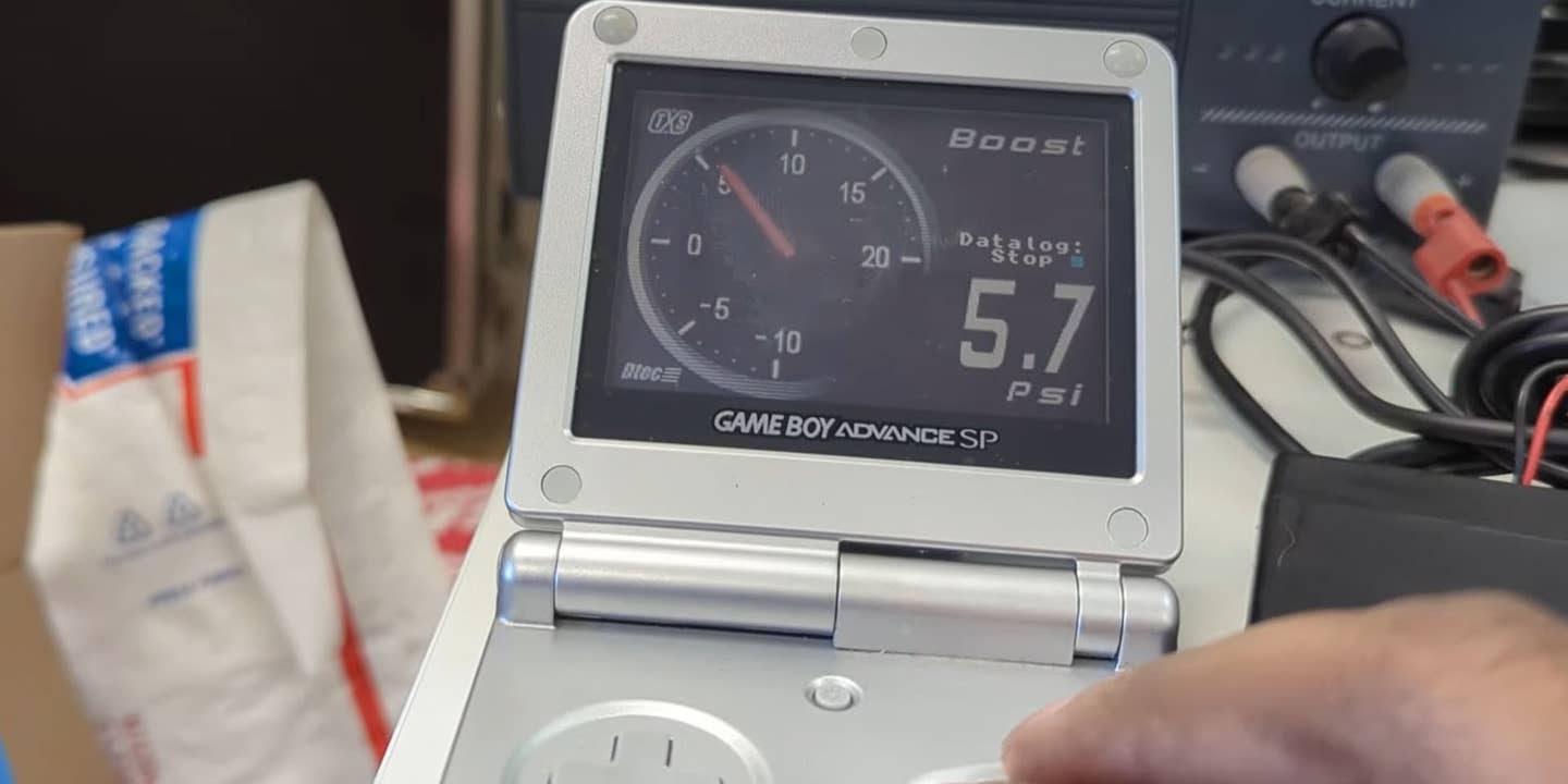 A Tuning Company Once Turned a Game Boy Advance Into a Boost Controller