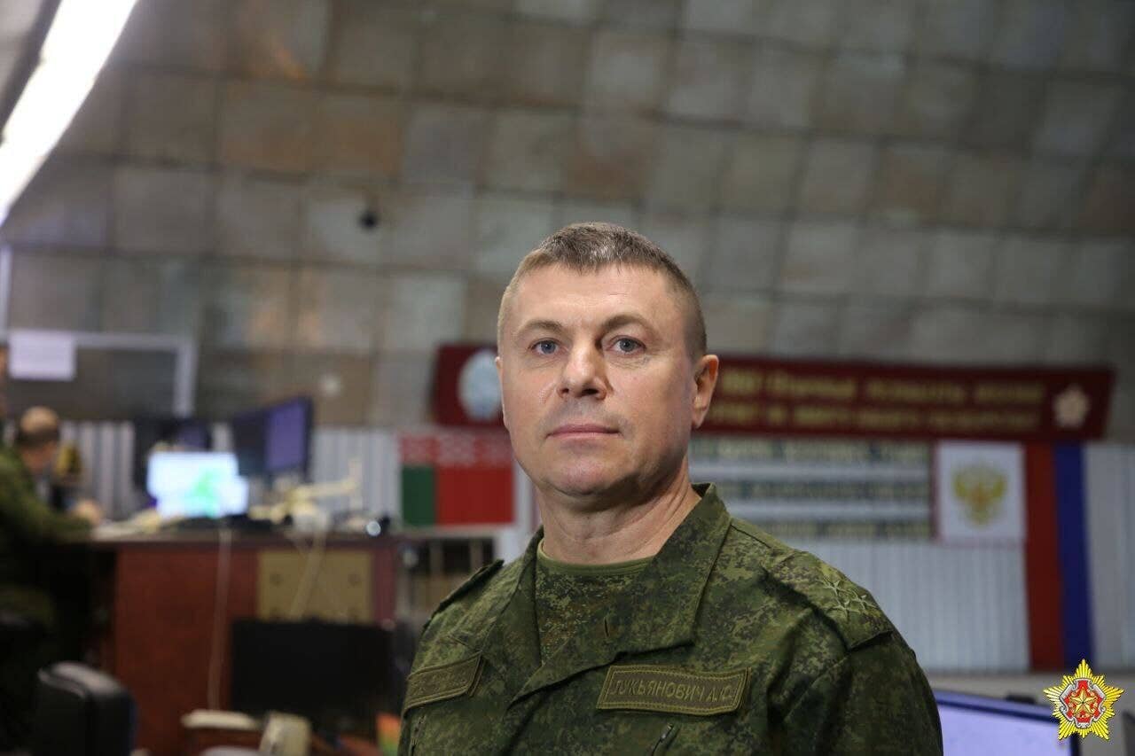 Col. Andrei Lukyanovic, commander of the Belarusian Air Forces and Air Defense Forces. (Belarus Defense Ministry photo)