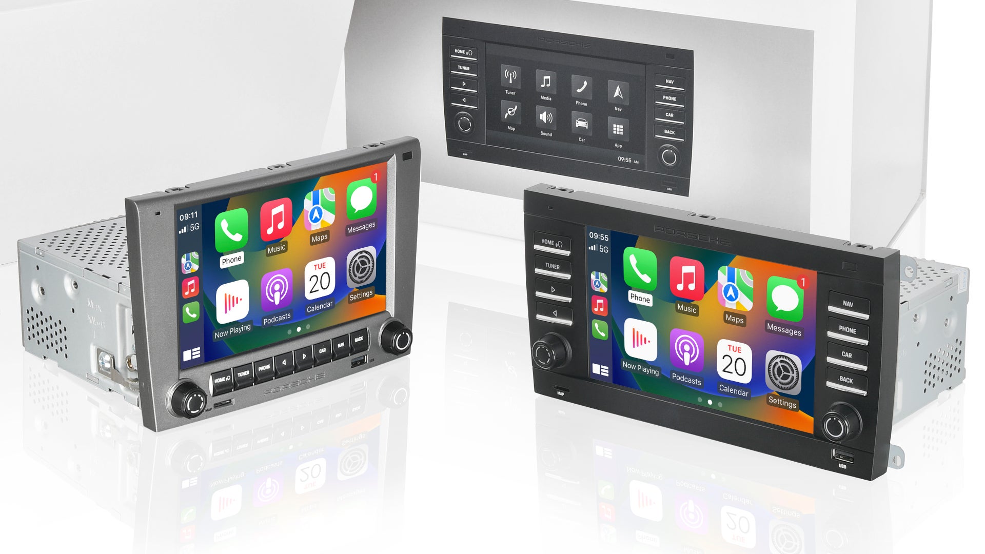 Porsche Releases New Infotainment Devices for Early 2000s Cayenne, Boxster, 911 Fashions