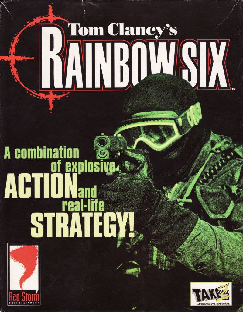 The original Rainbow Six cover. (Red Storm Entertainment)