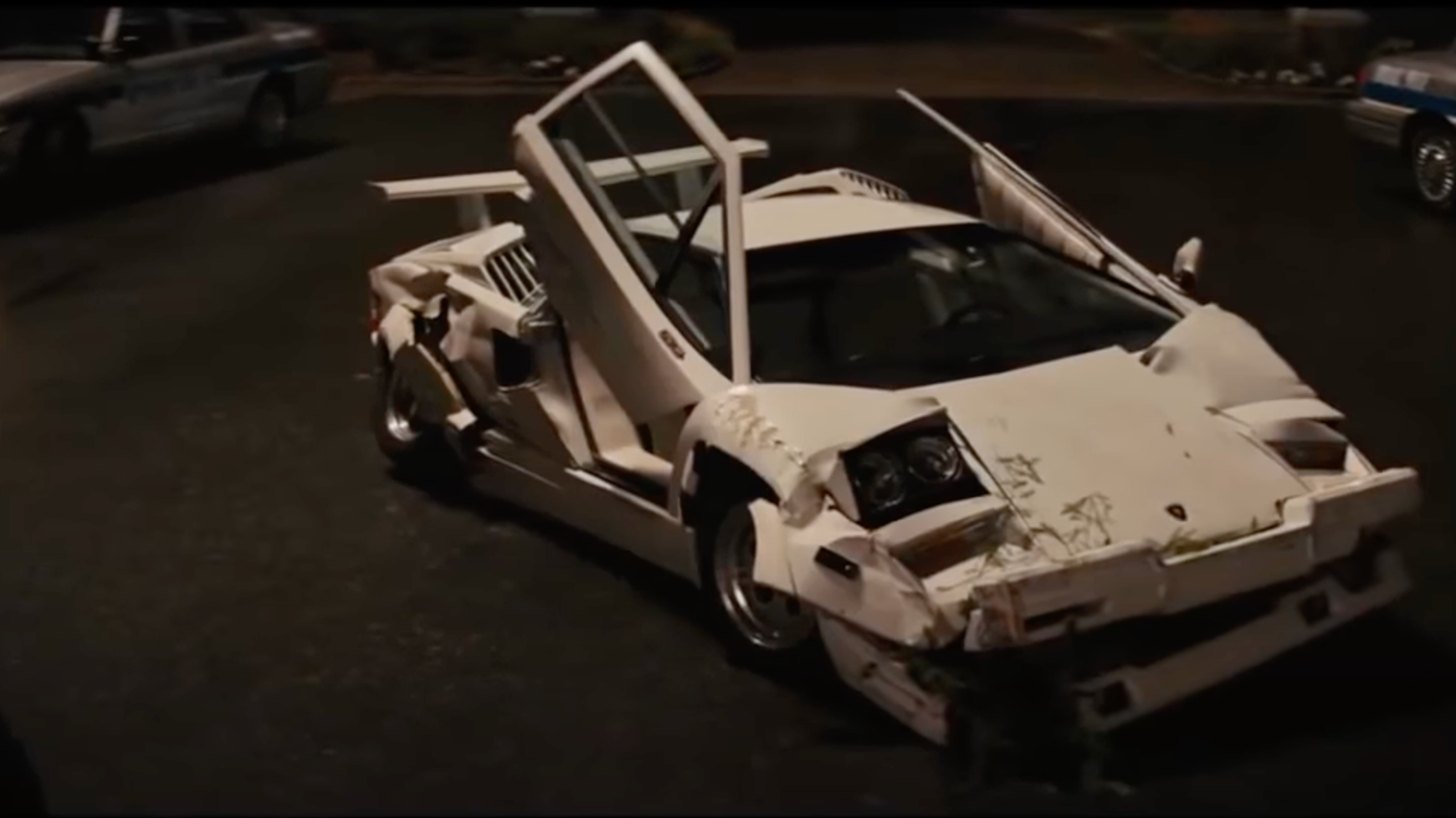 Did You Know They Wrecked a Real Lamborghini Countach in The Wolf of Wall Street?