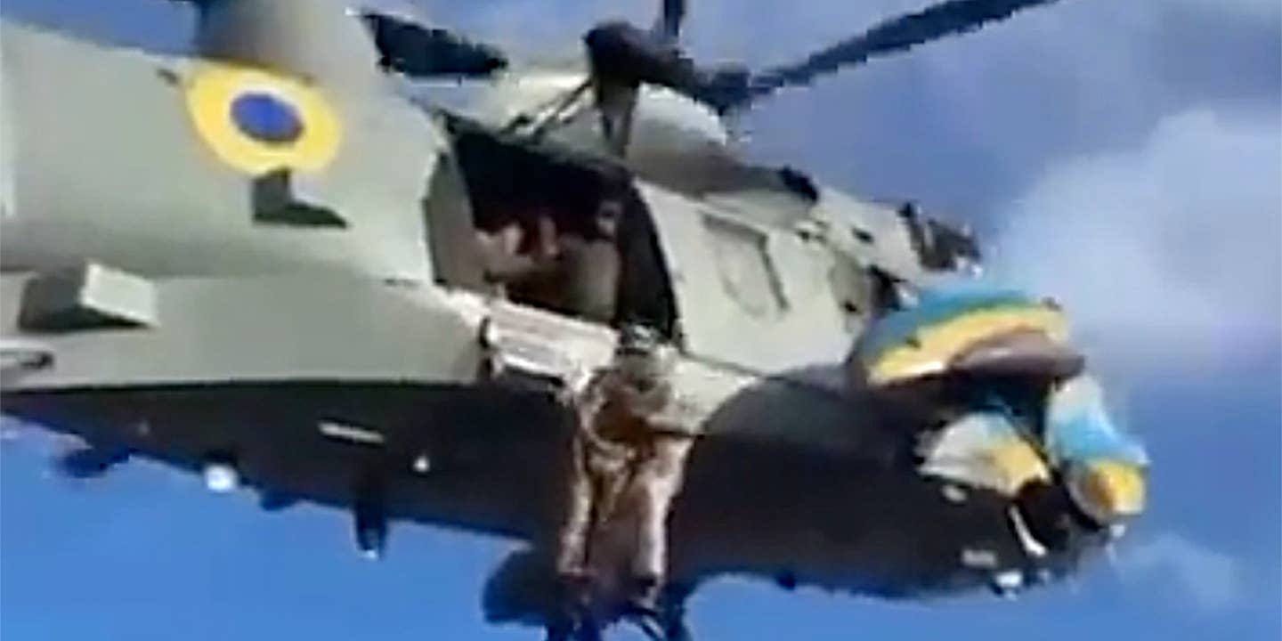 Ukraine Situation Report: Donated Sea King Helicopter Makes Debut Near Black Sea