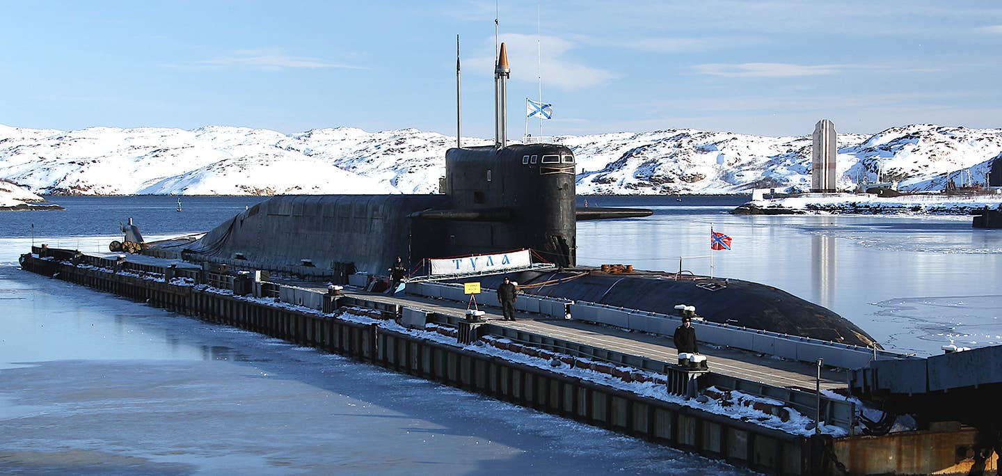 Tula at its homeport in Murmansk in 2012. <em>Russian Ministry of Defense</em>
