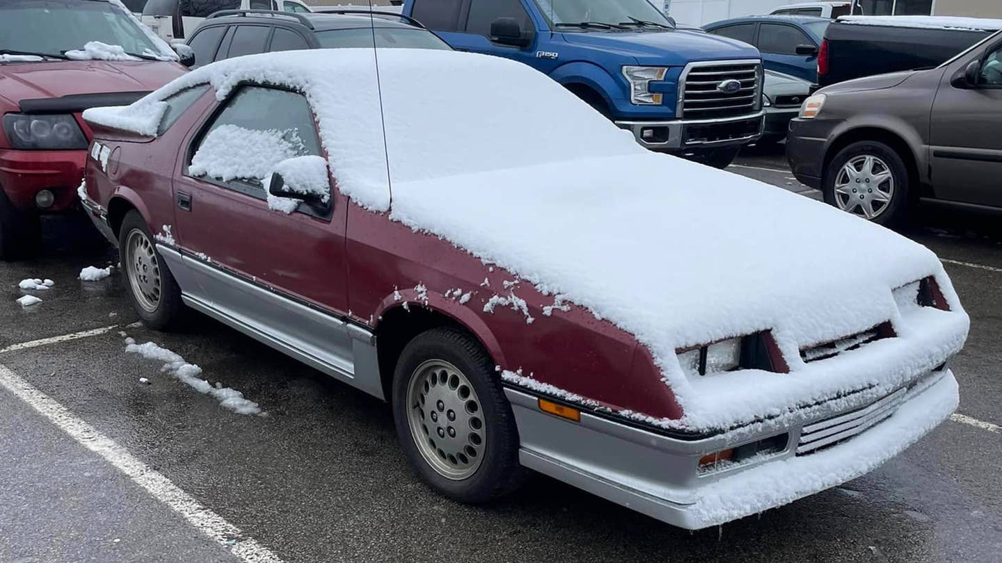 This 1985 Dodge Daytona Turbo Z Is Being Held Hostage at a Pittsburgh Junkyard