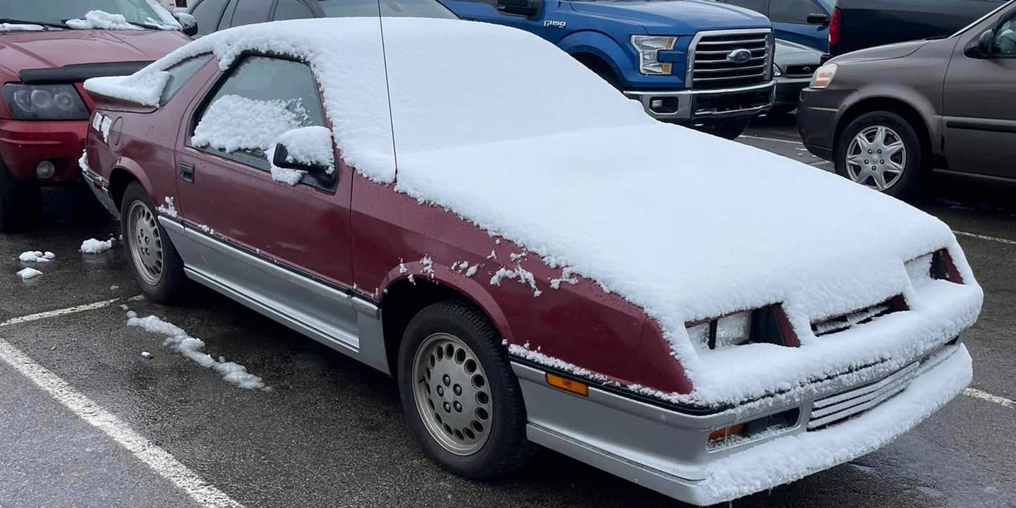 This 1985 Dodge Daytona Turbo Z Is Being Held Hostage at a Pittsburgh Junkyard