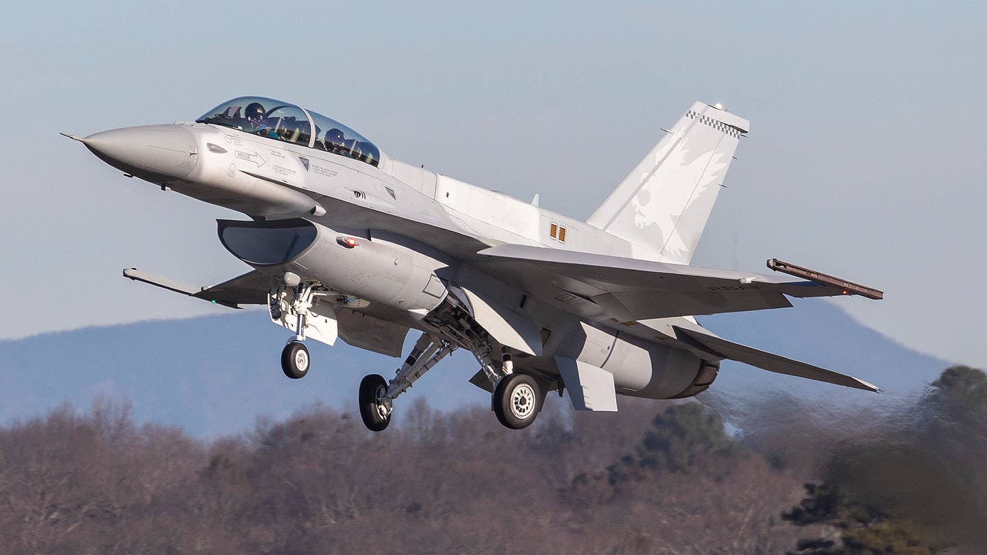 First Block 70 F-16 Has Flown From Lockheed's New South Carolina Plant