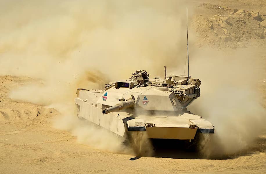 An Egyptian M1A1 Abrams tank. <em>DOD</em>