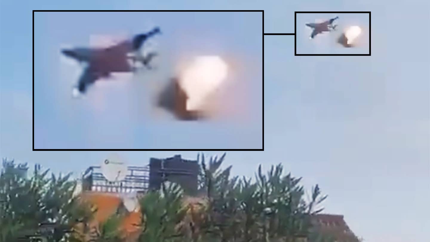 Watch This Congolese Su-25 Get Popped By A Surface-To-Air Missile