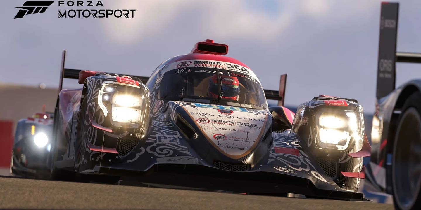Forza Motorsport (2023) gameplay with a prototype race car