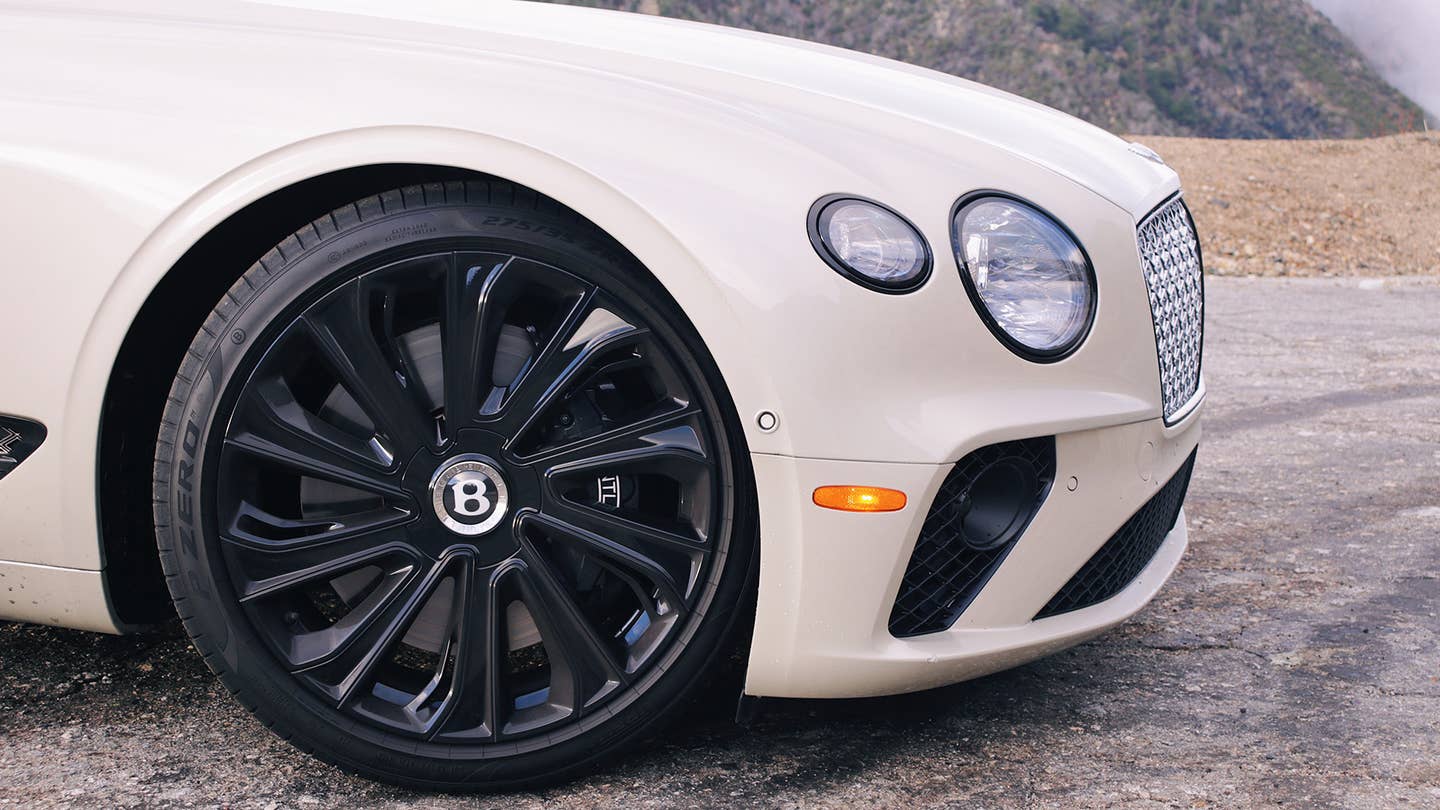 2022 bentley continental gtc mulliner tire and wheel