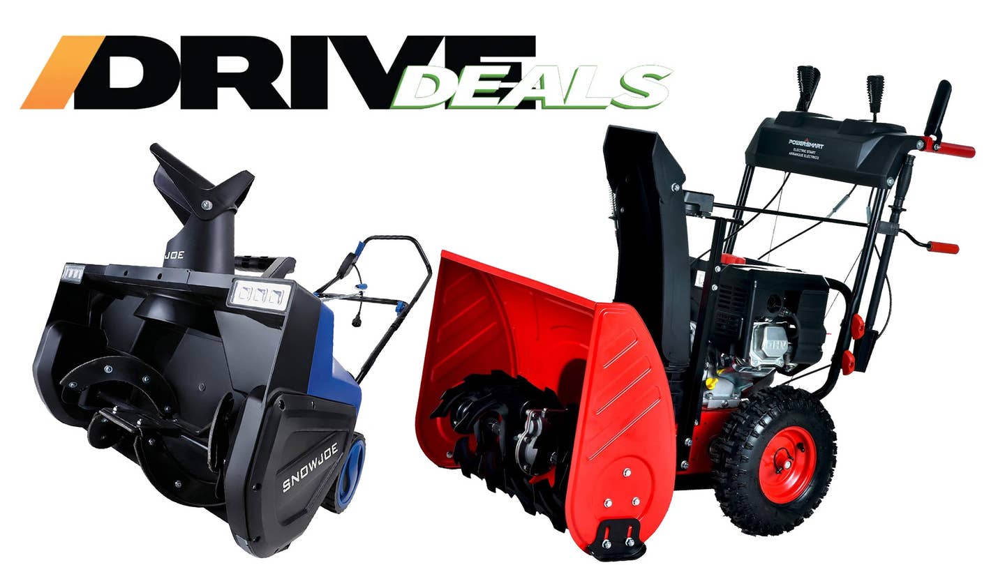 Beat Winter With These Great Snow Blower Deals