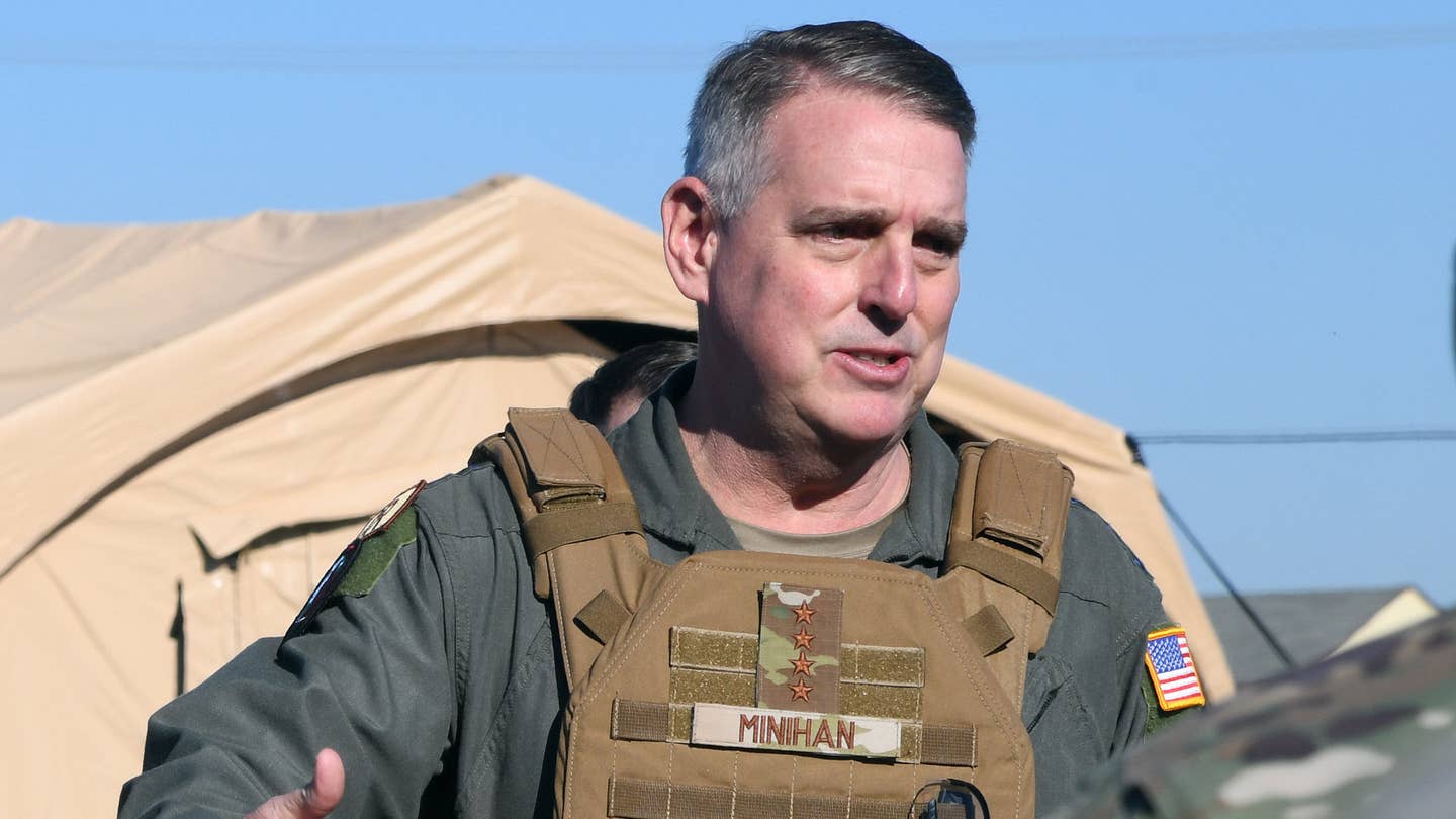 AMC commander Gen. Mike Minihan. <em>USAF</em>